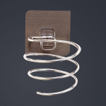 Kleepuv puhuri korraldaja Seinale kinnitatav roostevabast terasest f&ouml;&ouml;nihoidik Vannitoa hoiutarvikud