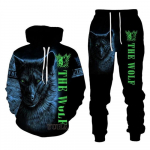 Hundi 3D tr&uuml;kitud kapuutsiga p&uuml;kste &uuml;likond meeste kevade ja s&uuml;gise vabaaja kampsun, pullover, meeste dressikomplekt, mood meeste r&otilde;ivaste &uuml;likond 5XL