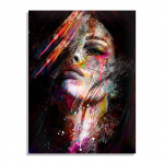 Graffiti abstraktne kunst l&otilde;uendimaaling pop t&uuml;drukute pildid plakatid seinal kunsti maalimine kodukaunistuseks 20x30cm