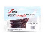 Zman Soft Lure StreakZ Curly 4 tolli 5/Pack Red Shad (8514)