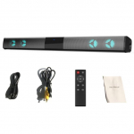 40 W TV Soundbar Subwoofer TWS Surround Sound Juhtmeta helikasti Bluetooth k&otilde;lar koos FM-raadio kodukino k&otilde;lariga arvuti jaoks must