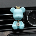 Car perfume air conditioner air outlet diffuser jewelry bear gypsum aromatherapy car fragrance decoration helesinine v&auml;rv
