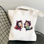 Demon Slayer ostukott puuvillane džuudist kott toidupood taaskasutuskott poekott boodschappentas sac cabas &ouml;kokott cabas 24*26cm
