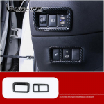 For Toyota C-HR CHR xa10 accessories Car Rear Armrest Panel Trim Cover Interior Mouldings Carbon fiber car styling F