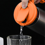 K&uuml;lma veekeetja roostevabast terasest kann Teekann k&otilde;rge temperatuuriga pudel oranž