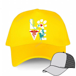 Meeste suvine pesapallim&uuml;ts must Reguleeritavad m&uuml;tsid Armastus Veterinaarmeditsiin Armsad Kirjad Kingitus Unisex Naiste klassikaline m&uuml;ts hip-hop m&uuml;tsid Adjustable