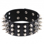 Goth Punk Spike Rivet Choker kaelarihm naistele Steampunk Pentagram kaelakee Emo kaelarihm Cosplay Chocker gooti aksessuaarid
