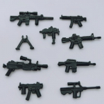 8 tk armee relvad tellised relvakomplektid s&otilde;durid SWAT relv minifiguur plokid klotsid mudelid ehituskomplektid lastele haridusm&auml;nguasjad 8pcs