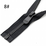 1 tk sulejope mantel topeltliuguritega 8#15# vaigust lukud 70-100cm &uuml;he liuguriga avatud otsaga pikk lukk 80cm