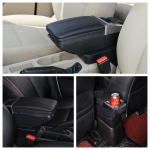 Nissan Tiida jaoks Nissan Sylphy Versa Tiida Latio auto k&auml;etugede kasti osade hoiustamine spetsiaalne moderniseeritav topsihoidja 2007-2017