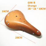 G98 Retro Vintage jalgrattasadul Puhast veisenahast K&auml;sitsi valmistatud iste Custion Bike Sport Sadul Jalgratta Sadul Bike Seade