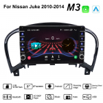 Nissan Juke 2010-2014 jaoks koos nupu nupuga Android autoraadio multimeediumipleier Navigatsioon stereo GPS 2 Din Carplay 2+32GB 2+32GB