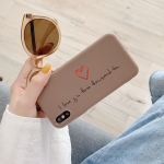 TPU telefoni&uuml;mbris iPhone 12 XR XS 7 8 Plus 13 6S SE 2020 12pro Heart Cartoon Milk Tee kate iPhone 11 Pro Max Shell Fundas jaoks Iphone Se 2020
