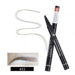 Eyebrow Tattoo Pen Waterproof Fork Tip Brow Enhancer Stencil Makeup Kauakestev 3#