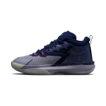 Air Jordan Zion 1 PS ZNA Laste tossud Sinine Sinine-T&uuml;hi &Auml;ge-Lilla DC2024-400 29.5