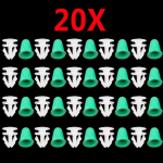 Vw Golf Jetta Passat Vento istme Skoda ukse k&uuml;ljeliistud trimmiklambrid 20X