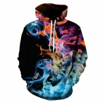 Naiste meeste 3D-printriga pullover M
