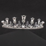 Lastekroon Juukseaksessuaarid Performance Bambuselehest Veetilgast Peakate T&uuml;drukute Kroon S&uuml;nnip&auml;evakingitus Moodne Peapael Kroon