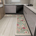 &Uuml;limalt imav k&ouml;&ouml;gip&otilde;randamatt Diatomiga mudapadja vannipadja libisemisvastane vaip K&ouml;&ouml;gimatid p&uuml;hitav pika ribaga vaip 50*70+50*120cm