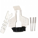 1 komplekt sae teritustarvikut teritaja juhttrelli adapter puuri jaoks P&ouml;&ouml;rlev tarvik h&otilde;be