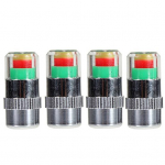 4 tk / komplekt autod rehvi &otilde;hur&otilde;hu monitor 3 v&auml;rvi hoiatusindikaator rehvi klapi korgi m&otilde;&otilde;tur