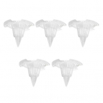 5 tk. Taimep&otilde;hja v&otilde;re hingav koonusekujuline plastikust kaitsev pinnase kadu bonsai matt aiatarbed A