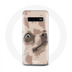 &Uuml;mbris Samsung Galaxy S10 Plus Chihuahua koerat&otilde;ugu jaoks