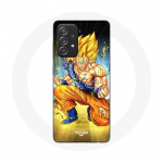 Coque pour Samsung Galaxy A52 Son goku dragon ball corps enerv&eacute;