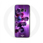 &Uuml;mbris Samsung Galaxy S6 BTS TinyTAN animatsiooniplakatile RM Jin Suga J-Hope Jimin V ja Jungkook Mi