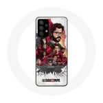 Coque pour Samsung Galaxy A13 4G / A13 4G Lite La Casa De Papel affiche art