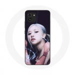 Coque pour Samsung Galaxy A03 Blackpink Born Pink Affiche Teaser Ros&eacute; Comeback Single Pink Venom 2022
