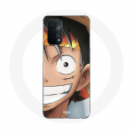 &Uuml;mbris Oppo A74 jaoks &Uuml;heosaline Manga Luffy