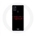 &Uuml;mbris Samsung Galaxy A21s Stranger Things Plakati Logo H&auml;id j&otilde;ule