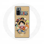 Coque pour Xiaomi Redmi Note 10 Pro One piece Manga Equipage du Chapeau de Paille