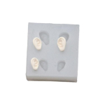 Savist keraamikast k&otilde;rvavorm universaalne silikoonvorm keraamika savi- ja meisterdamist&ouml;&ouml;de jaoks. Armsad k&otilde;rvamustriga aksessuaarid