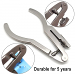 1 tk elevandiluust kummist tamm punch tangid Ivory punch tangid hambaravi Pince Ivoire instrument roostevabast terasest 1 piece