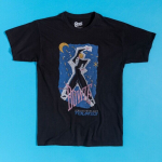 David Bowie Serious Moonlight Tour '83 must seljatr&uuml;kiga Unisex T-s&auml;rk S