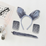 Wolf Costume Set Decoration Birthday Gift Prop Dress up Child Cosplay Accessories Festival without skirt