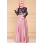 L&auml;his-Ida ramadan retro elegantne kleit abaya kaftani stiilis pits pikkade varrukatega moslemi dubai naiste elegantne pluss suurus T&uuml;rgi islami r&otilde;ivad S-5XL s