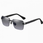 Gradient-objektiiviga meeste raamita metallist p&auml;ikeseprillid