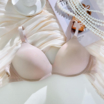 Deep V seksikas rinnahoidja naistele Push Up aluspesu Mugav olkaimeta sportlik rinnahoidja padjake Naiste aluspesu S-XL 34/75B valge