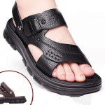 Meeste v&auml;lissandaalid, uued suvised veekindlad, libisemiskindlad, pehme tallaga rannajalatsid, kaheotstarbelised sandaalid ja sussid 38 must