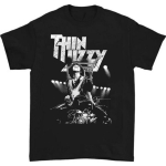 Hot Thin Lizzy Phil Lynott Signature Black Fans K2545 Unisex T-s&auml;rk S