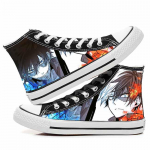 Uus anime My Hero Academia Cosplay Casual Graffiti High Help Canvas Kingad Cos Hip Hop &otilde;pilaskingad 44
