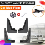 Auto 4tk poritiivad Porikaitse BMW 3. seeriale E46 1998~2005 Pritsmekaitse Eesmine Tagumine Tiib Anti-splash Autotarvikud Porilauad