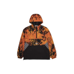 Adidas Originals Trefoil Tlm 02 Wb Leegiv&auml;rvi Colorblock Poollukuga Seisukrae Kapuutsiga Vabaaja Spordijakk Meeste Jakk Oranž GD5803 S