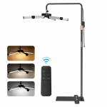 Andoer P&otilde;randa LED-videovalgusti 6-haruline t&auml;itevalgusti 50 W 3200K-5600K 7-tasemeline reguleeritav heledus EU Plug