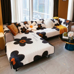 P&otilde;hjamaade stiilis lillemustriline diivani kate Elutoa kaunistus Four Seasons universaalne diivanipadja kate Moodne kodukaunistus 70x70cm 1pc