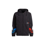 Adidas Originals Tricol Tuulejope Jooksusport Tuulekindel Kapuutsiga Jakk Meeste Jakid Must GN3559 M
