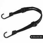 SEAMETAL mootorrattakiiver Sisset&otilde;mmatav k&ouml;is n&ouml;&ouml;r elastne pagasirihm 2 konksuga 60cm/90cm 60cm